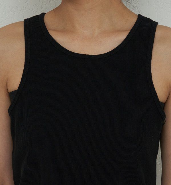  「【前後2way】ハイツイストリブタンク」|Tシャツ・カットソー|