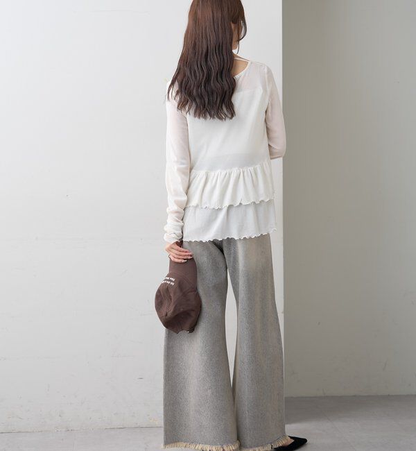  「26SSドットティアードプルオーバー」|Tシャツ・カットソー|