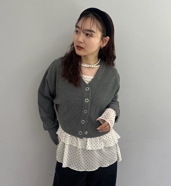  「26SSドットティアードプルオーバー」|Tシャツ・カットソー|