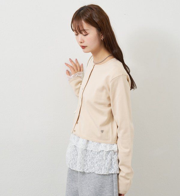  「デイリーショートカーディガン」|カーディガン|