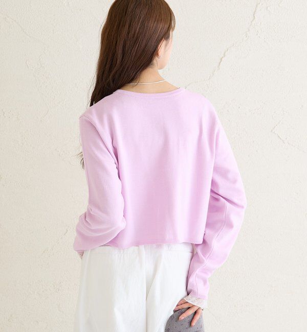  「デイリーショートカーディガン」|カーディガン|