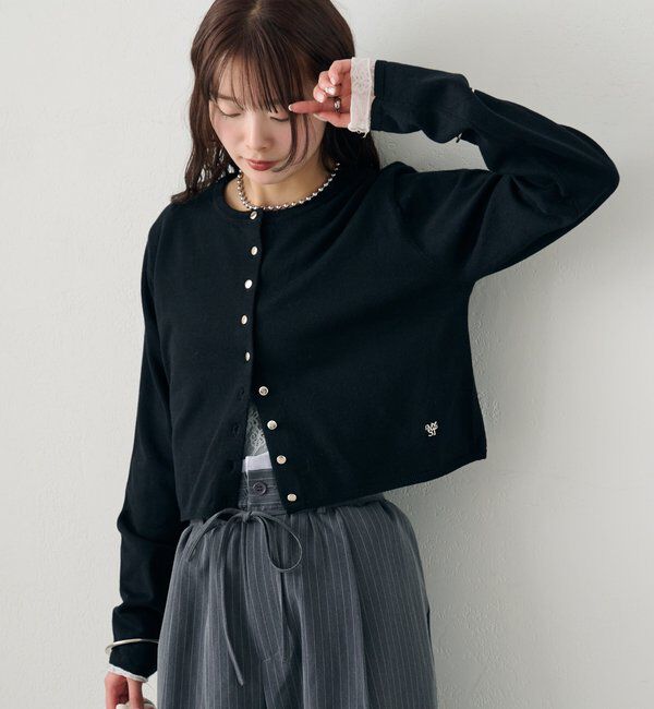  「デイリーショートカーディガン」|カーディガン|