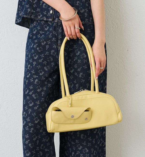  「メガネホルダー付きラウンドBAG」|トートバッグ|