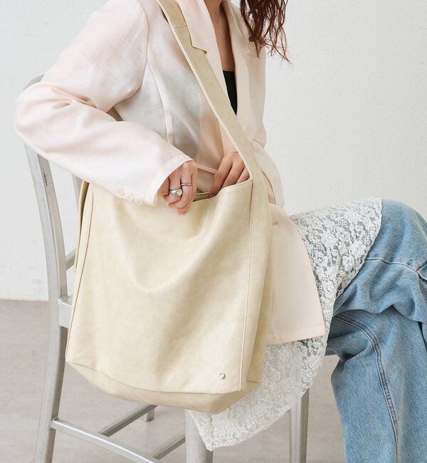  「チャーム付きベルトショルダーBAG」|トートバッグ|