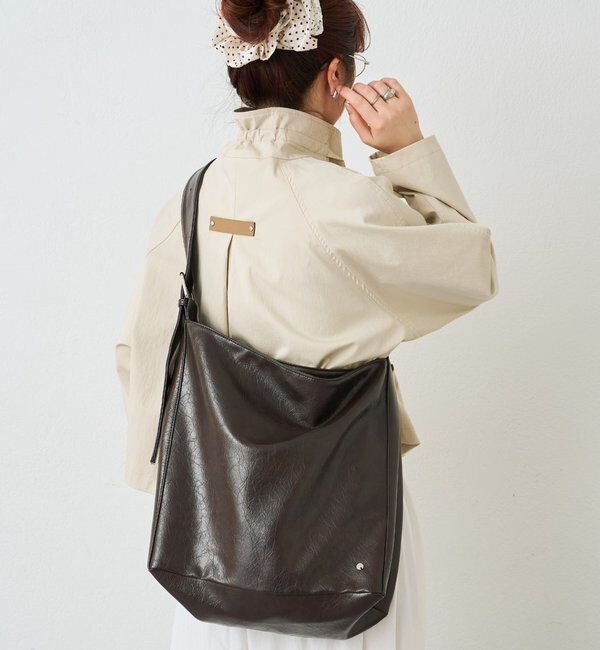  「チャーム付きベルトショルダーBAG」|トートバッグ|