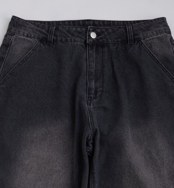  「【KOOKY&rsquo;N】ヴィンテージライクブラストバギーデニム」|デニム|