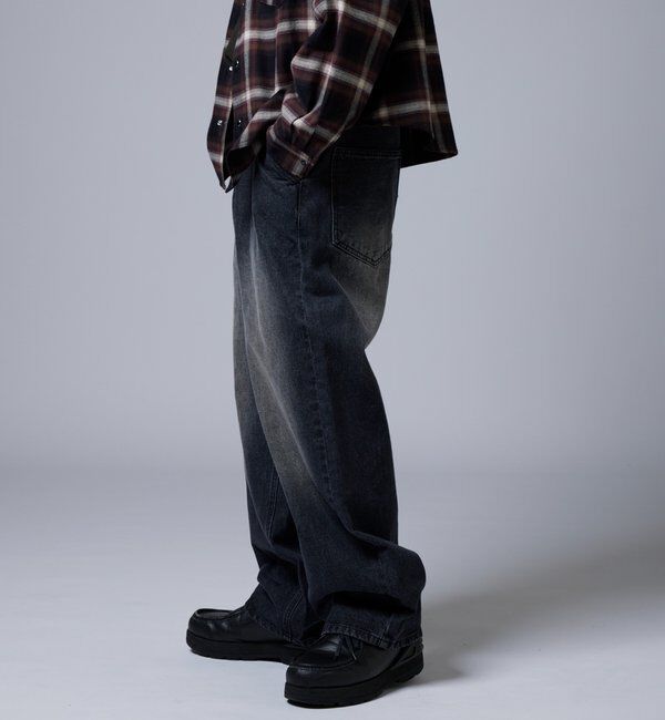  「【KOOKY&rsquo;N】ヴィンテージライクブラストバギーデニム」|デニム|