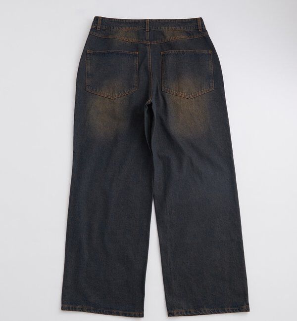  「【KOOKY&rsquo;N】ヴィンテージライクブラストバギーデニム」|デニム|