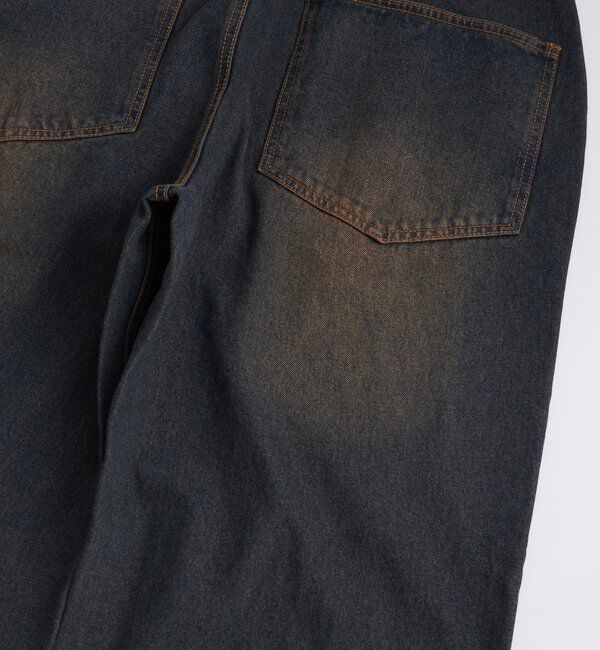  「【KOOKY&rsquo;N】ヴィンテージライクブラストバギーデニム」|デニム|