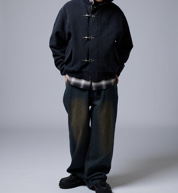  「【KOOKY&rsquo;N】ヴィンテージライクブラストバギーデニム」|デニム|