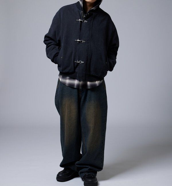  「【KOOKY&rsquo;N】ヴィンテージライクブラストバギーデニム」|デニム|