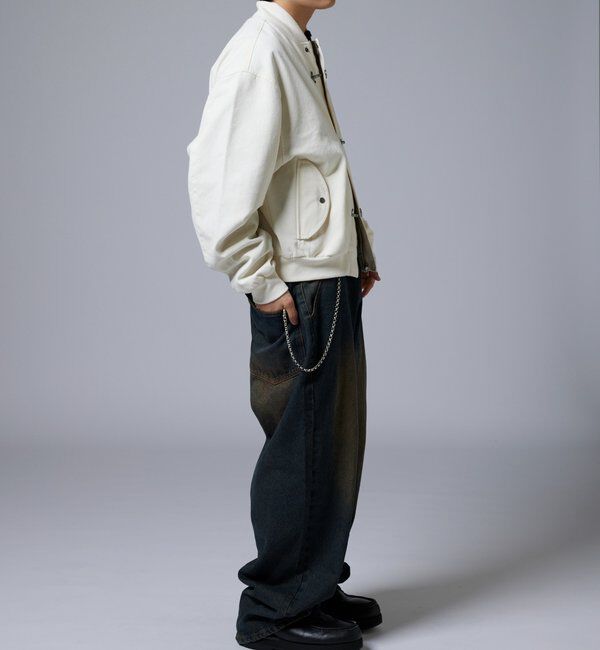  「【KOOKY&rsquo;N】ヴィンテージライクブラストバギーデニム」|デニム|