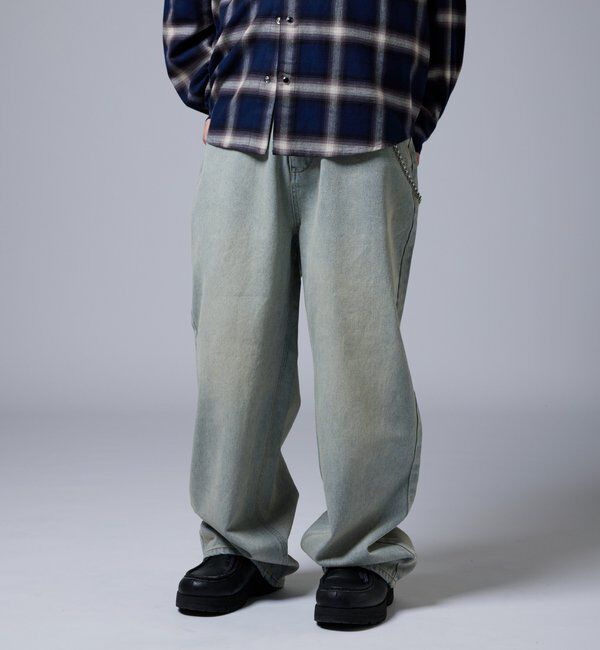  「【KOOKY&rsquo;N】ヴィンテージライクブラストバギーデニム」|デニム|