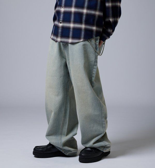  「【KOOKY&rsquo;N】ヴィンテージライクブラストバギーデニム」|デニム|