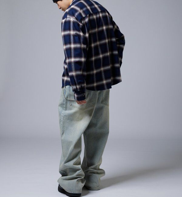  「【KOOKY&rsquo;N】ヴィンテージライクブラストバギーデニム」|デニム|