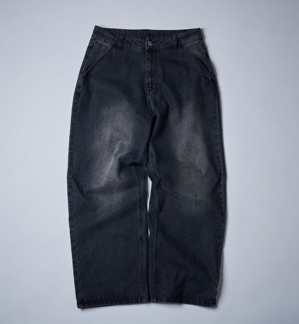  「【KOOKY&rsquo;N】ヴィンテージライクブラストバギーデニム」|デニム|