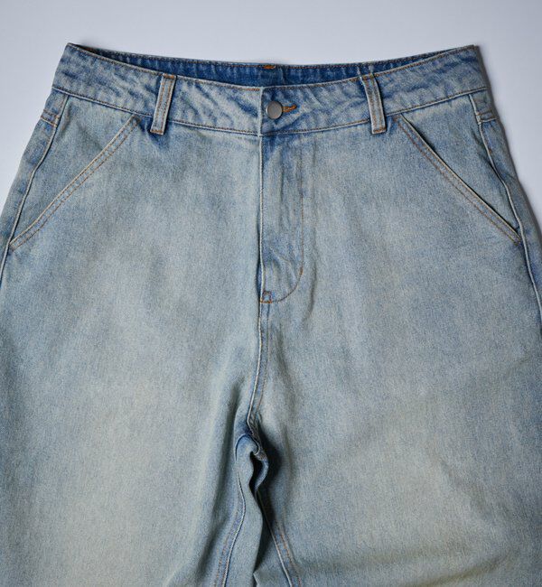  「【KOOKY&rsquo;N】ヴィンテージライクブラストバギーデニム」|デニム|