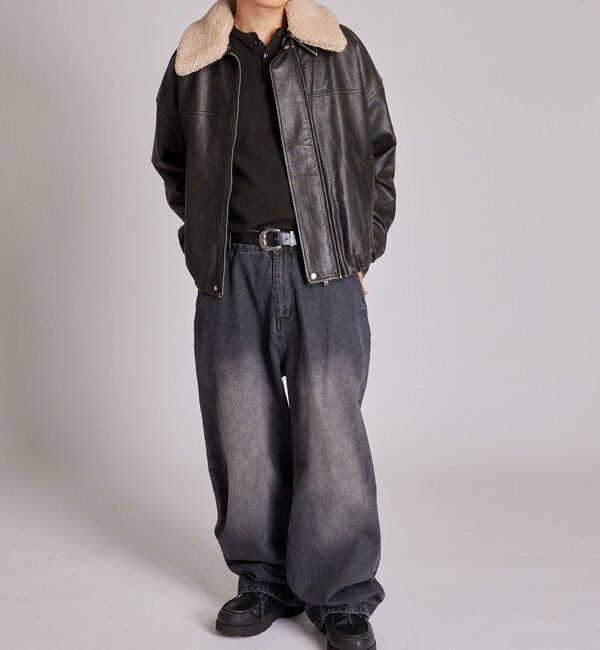  「【KOOKY&rsquo;N】ヴィンテージライクブラストバギーデニム」|デニム|