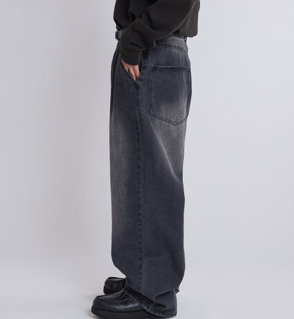  「【KOOKY&rsquo;N】ヴィンテージライクブラストバギーデニム」|デニム|