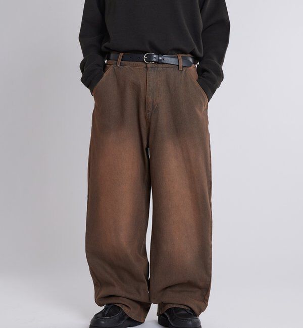  「【KOOKY&rsquo;N】ヴィンテージライクブラストバギーデニム」|デニム|