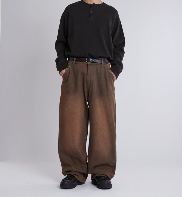  「【KOOKY&rsquo;N】ヴィンテージライクブラストバギーデニム」|デニム|