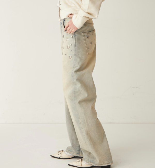  「アイレットローライズデニム」|デニム|