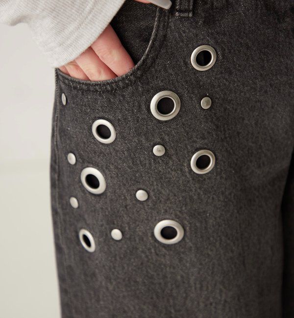  「アイレットローライズデニム」|デニム|