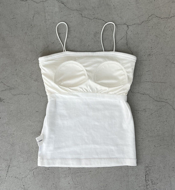  「【S・Mサイズ展開あり】1ストラップカップ付キャミ」|キャミソール|