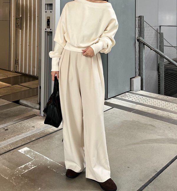  「1ポイントボンディングスウェット」|Tシャツ・カットソー|