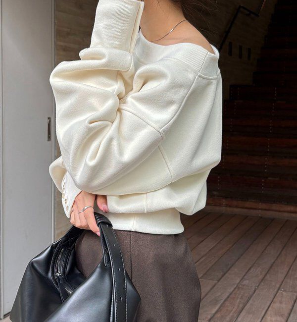  「1ポイントボンディングスウェット」|Tシャツ・カットソー|