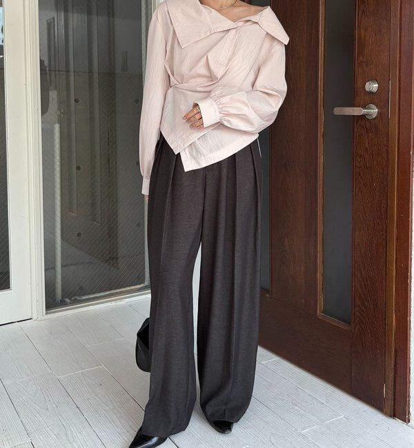  「【2WAY】カシュクールシャツ」|シャツ・ブラウス|