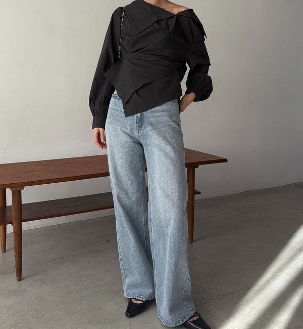  「【2WAY】カシュクールシャツ」|シャツ・ブラウス|