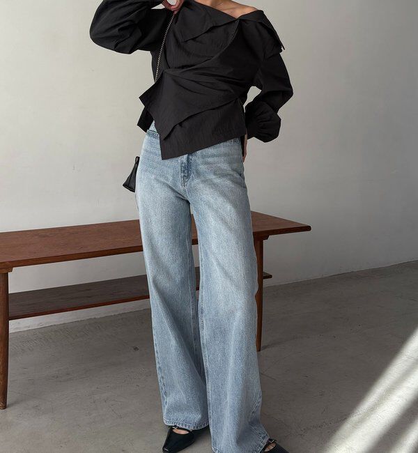  「【2WAY】カシュクールシャツ」|シャツ・ブラウス|