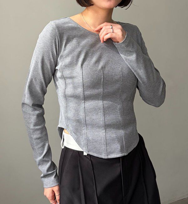  「コルセットロンT」|Tシャツ・カットソー|