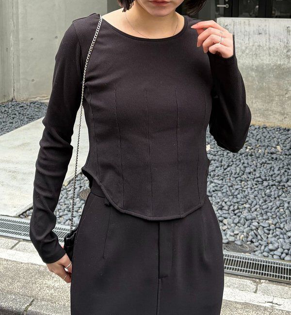  「コルセットロンT」|Tシャツ・カットソー|