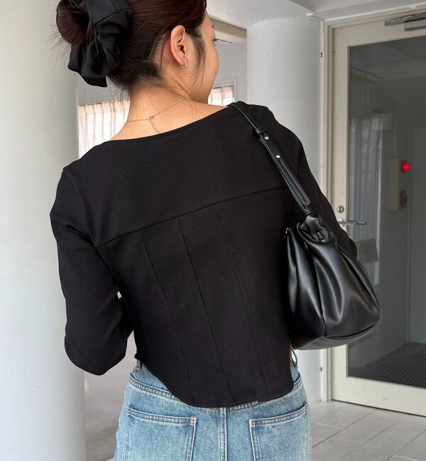  「コルセットロンT」|Tシャツ・カットソー|