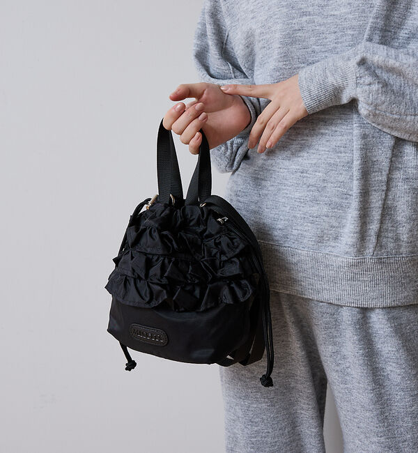 NOMINE「【MISFITS】2WAYフリル 巾着 トートバッグ」|トートバッグ|