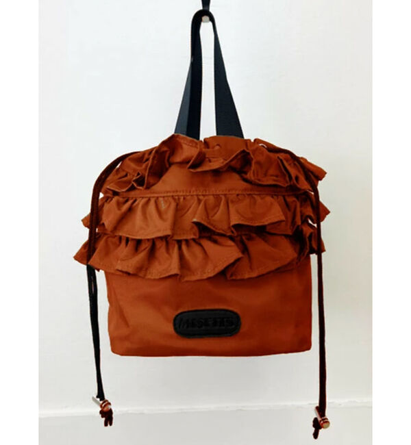 NOMINE「【MISFITS】2WAYフリル 巾着 トートバッグ」|トートバッグ|