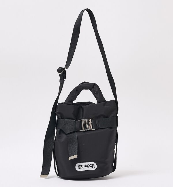 NOMINE「【OUTDOOR PRODUCTS】2way Belt Tote(SS) ベルト」|トートバッグ|ブラック