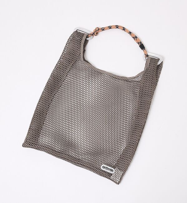 NOMINE「【OUTDOOR PRODUCTS】Mesh Shopper(M) メッシュ シ」|トートバッグ|グレー