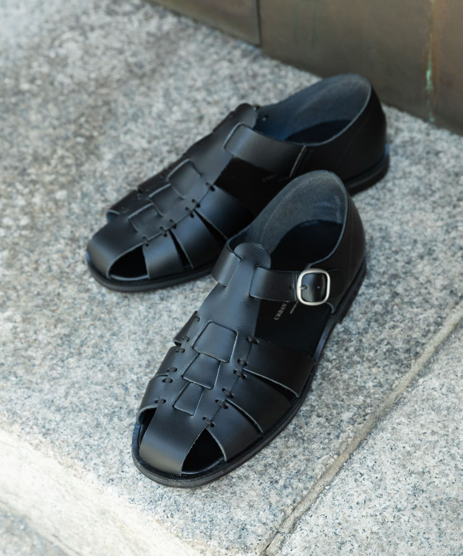 URBAN RESEARCH DOORS「Made in Japan グルカサンダル」|サンダル|ブラック