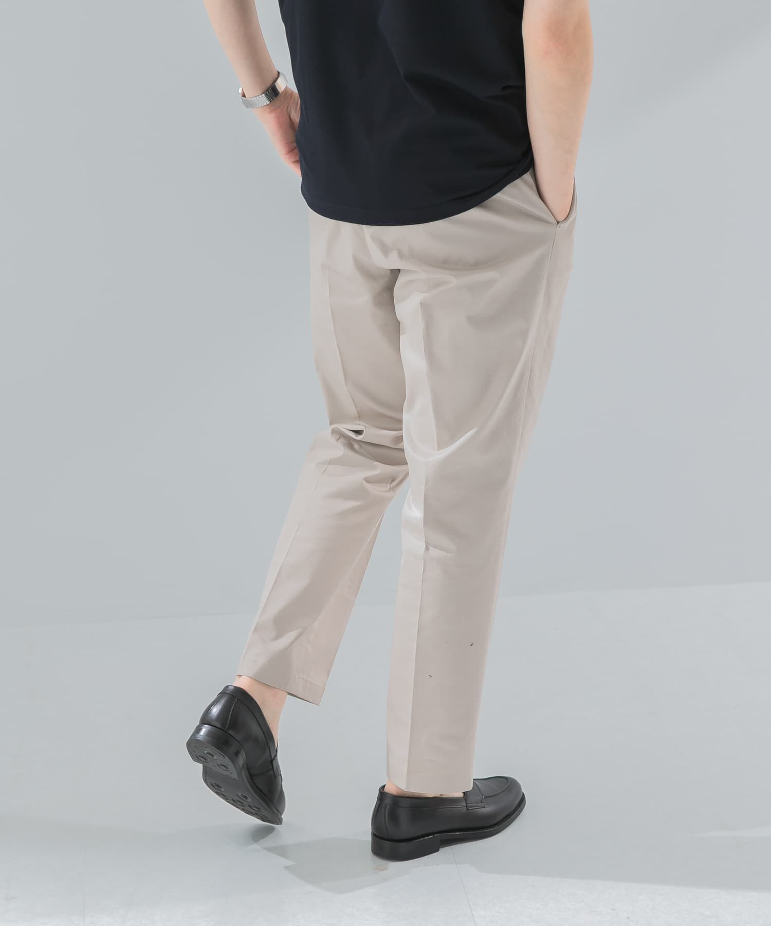 URBAN RESEARCH DOORS「LIFE STYLE TAILOR　ストレッチコットンパンツ」|スラックス|