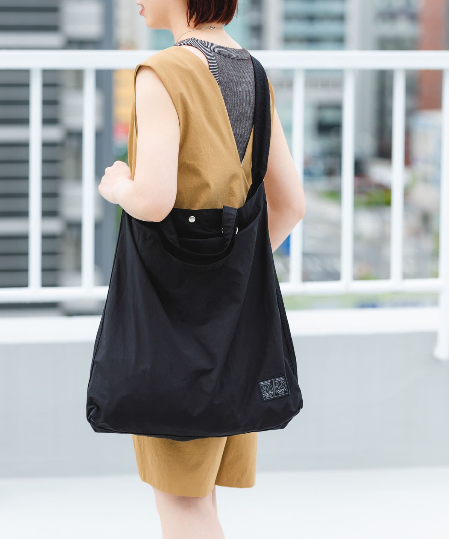 RODE SKO「『ユニセックス』ロクヨンギャザーショルダートートバッグ」|トートバッグ|