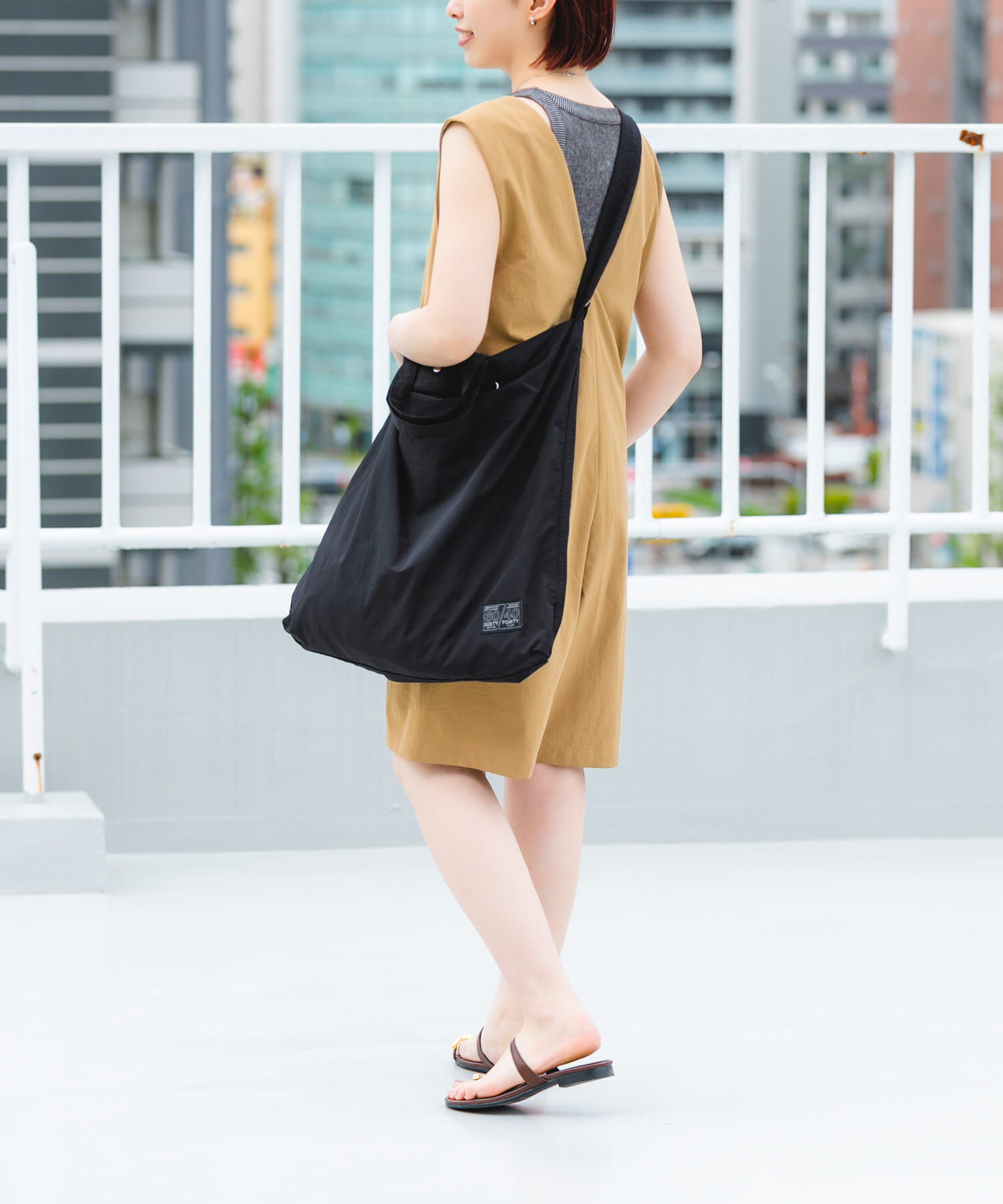 RODE SKO「『ユニセックス』ロクヨンギャザーショルダートートバッグ」|トートバッグ|