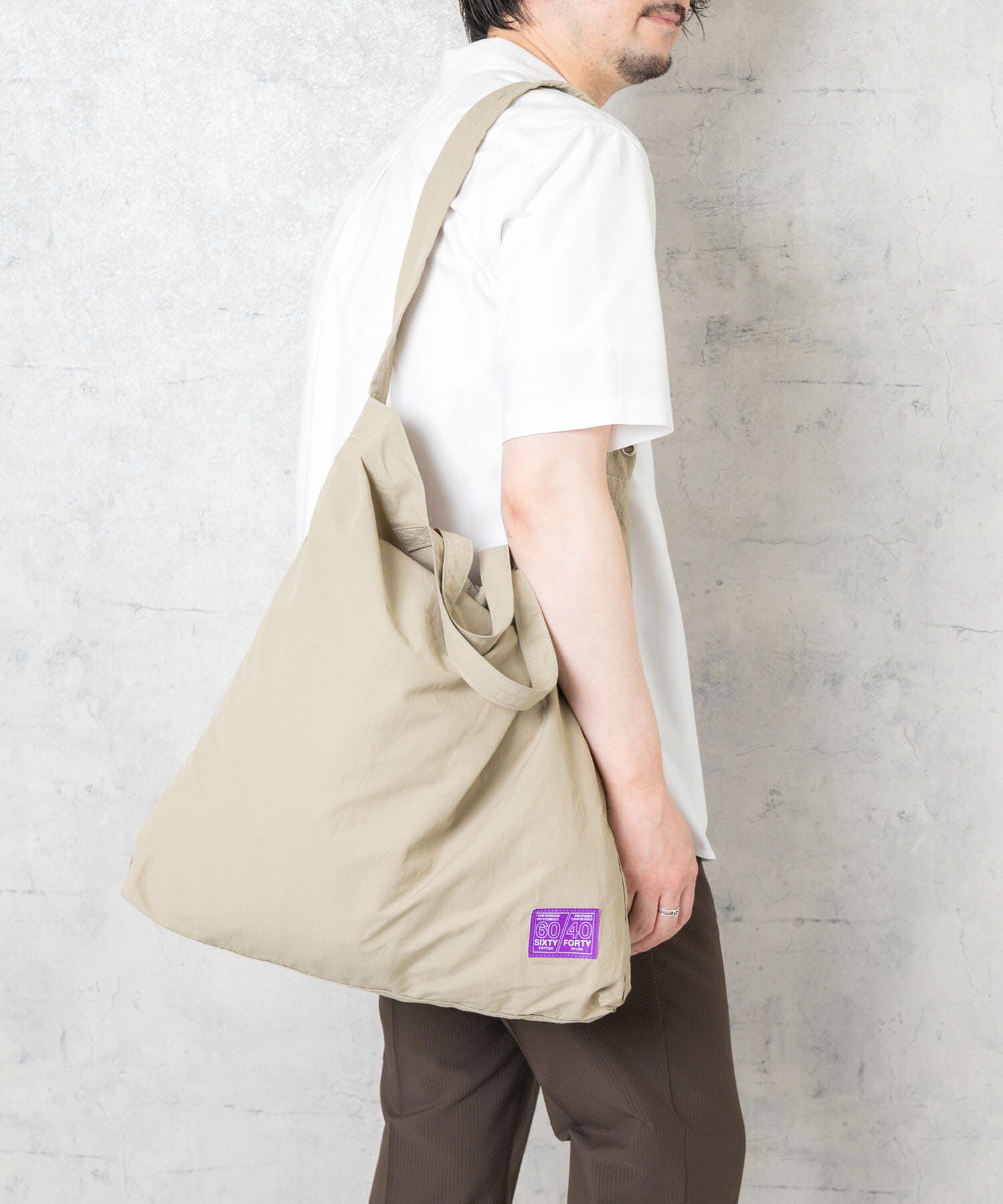 RODE SKO「『ユニセックス』ロクヨンギャザーショルダートートバッグ」|トートバッグ|