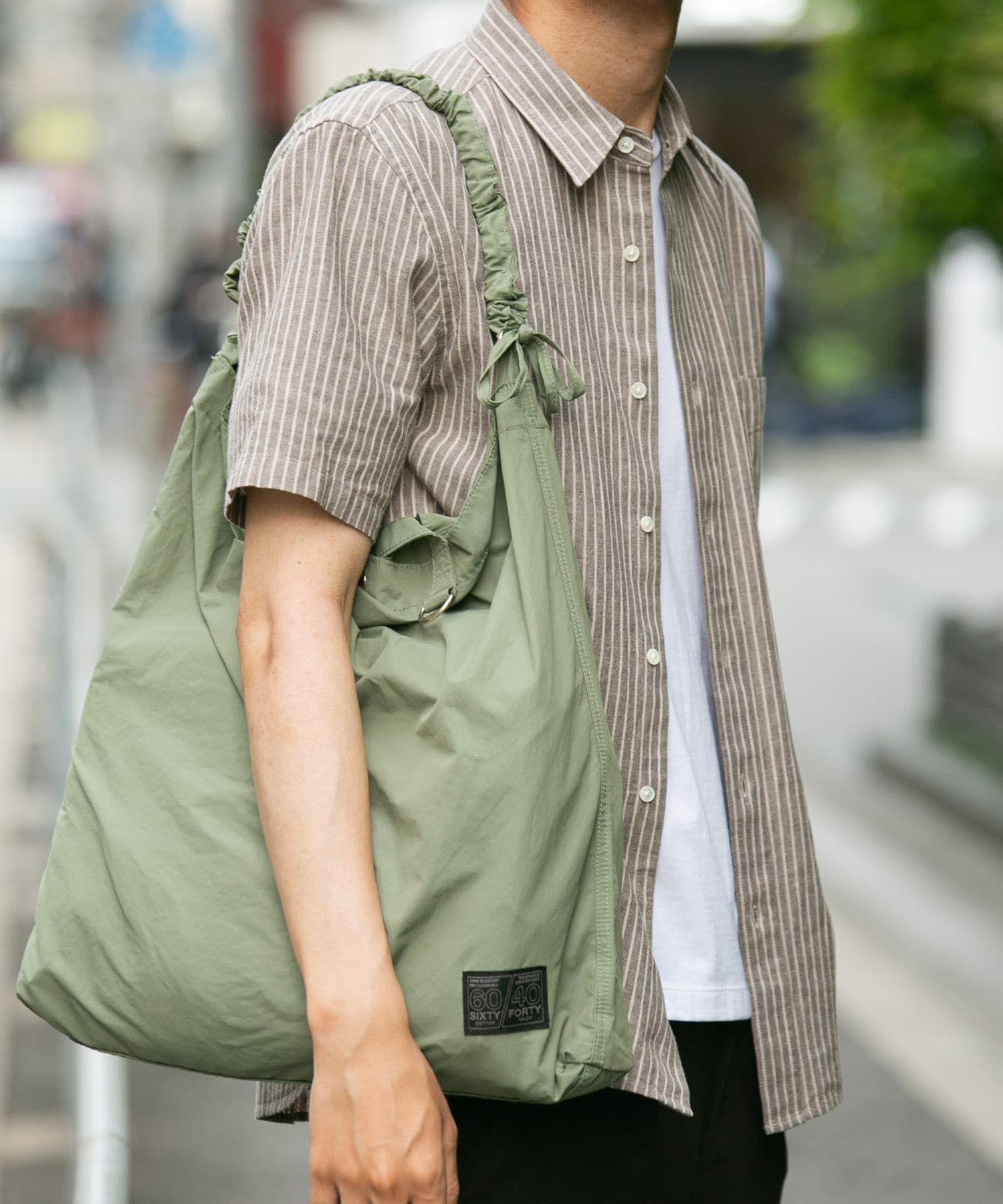 RODE SKO「『ユニセックス』ロクヨンギャザーショルダートートバッグ」|トートバッグ|