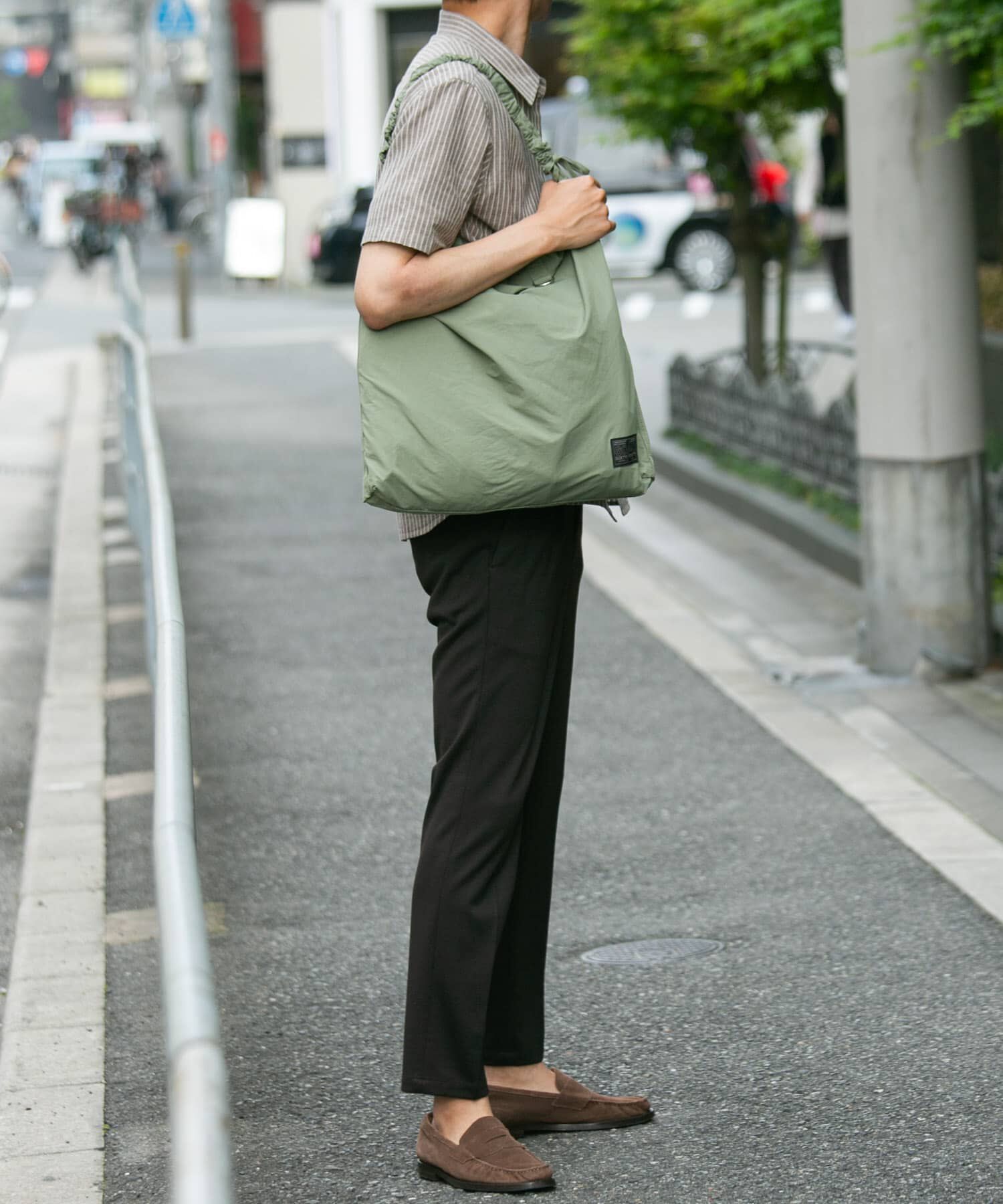 RODE SKO「『ユニセックス』ロクヨンギャザーショルダートートバッグ」|トートバッグ|