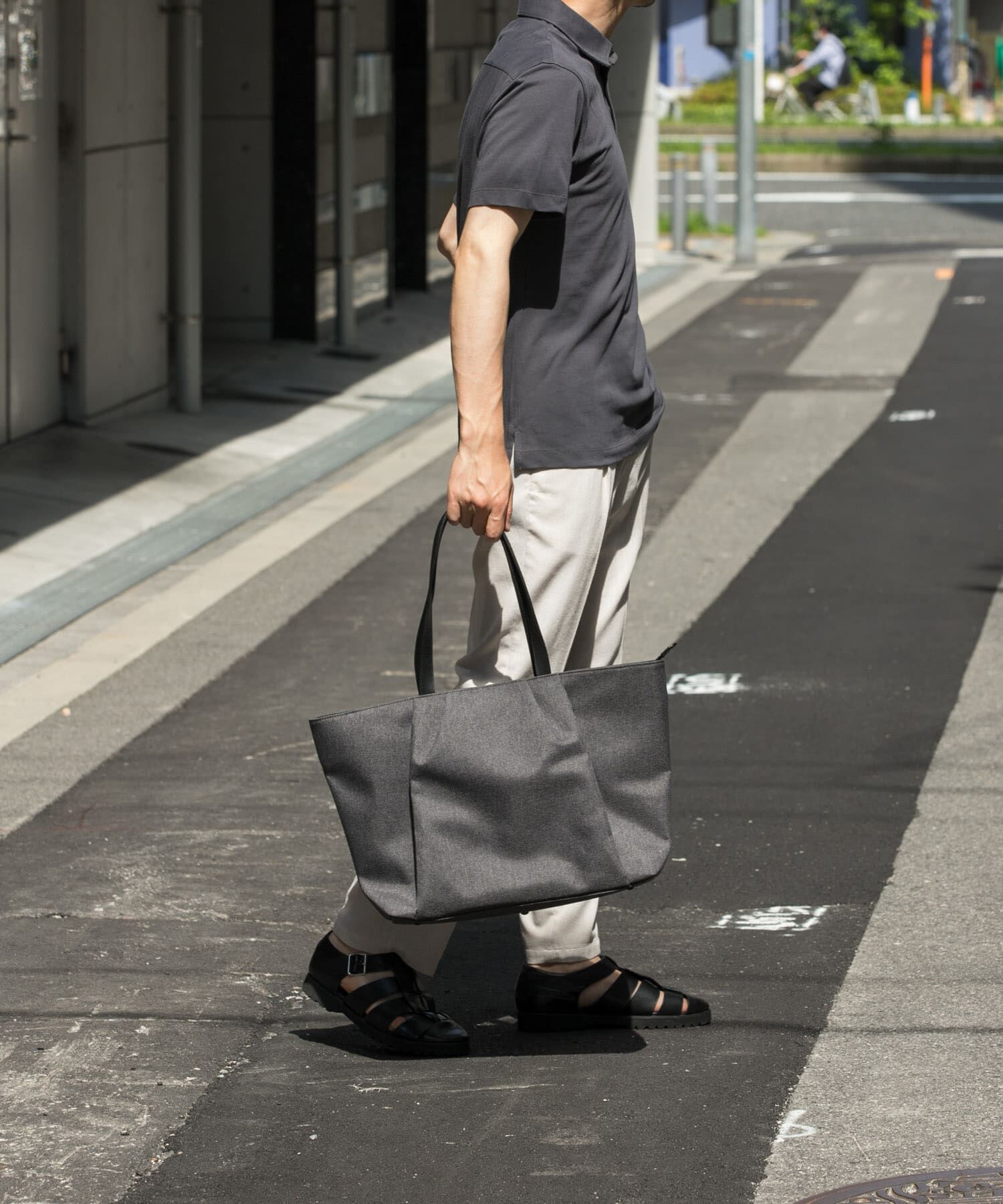 RODE SKO「撥水タックトートバッグ」|トートバッグ|