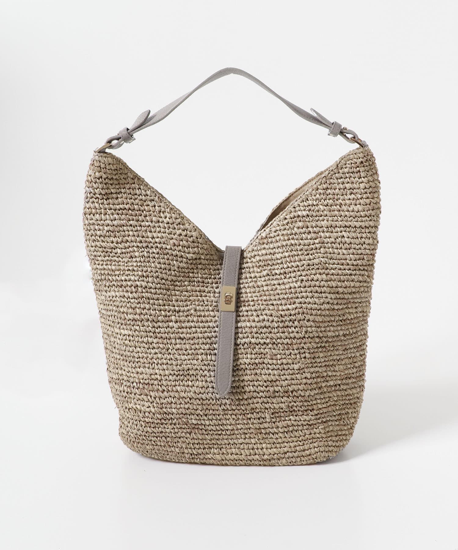 URBAN RESEARCH ROSSO「VIOLAd&rsquo;ORO　ラフィアワンショルダーバッグ」|かごバッグ|