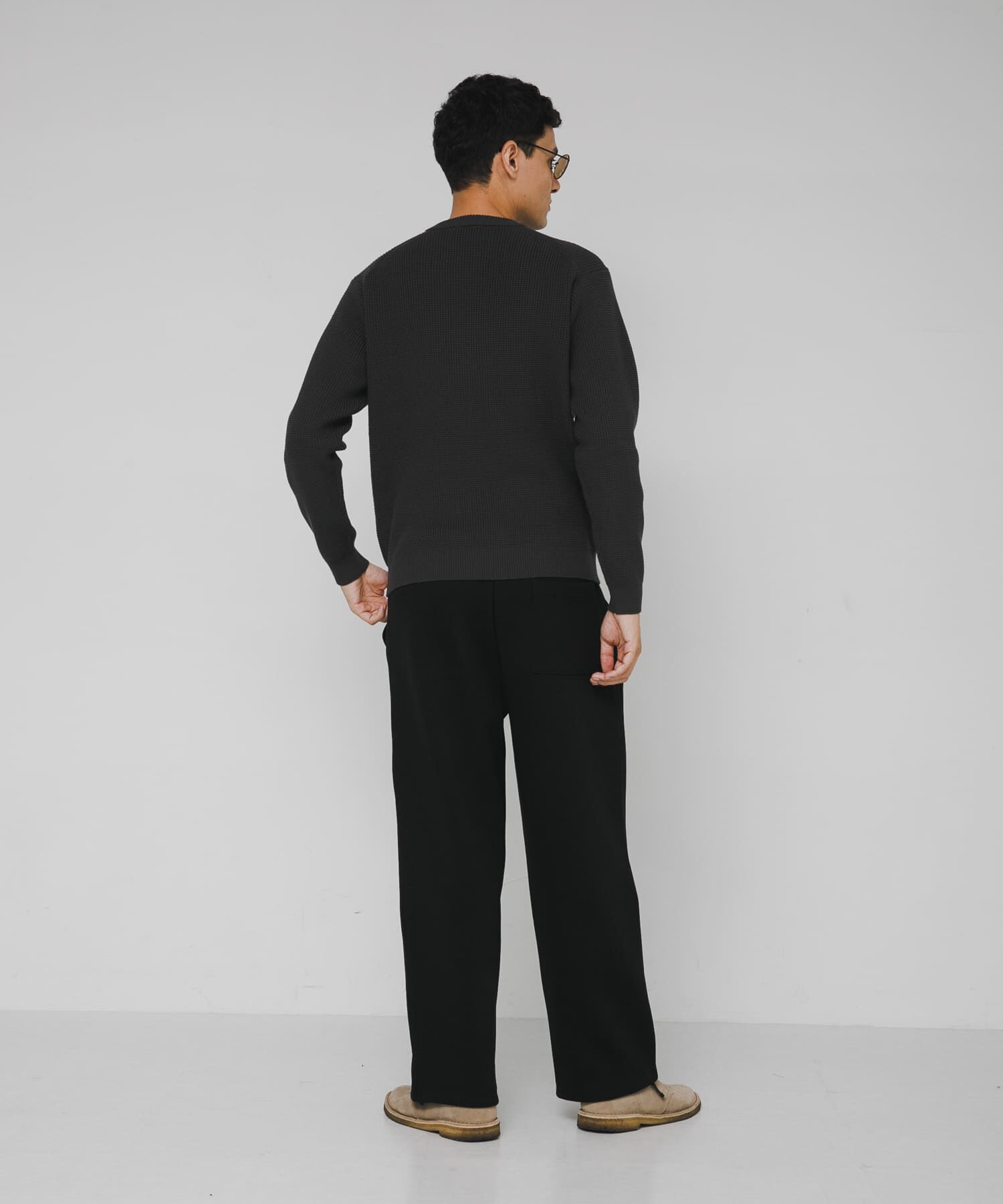 Sonny Label 「ウォッシャブルワッフルニットプルオーバー」|ニット・セーター|